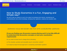 Tablet Screenshot of economicshq.com